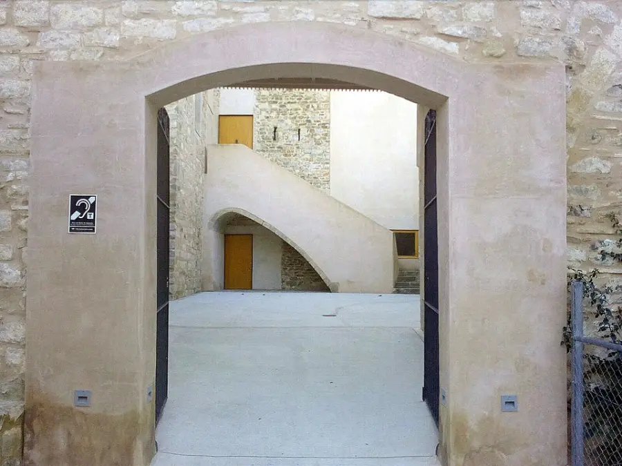 The stone defence tower of Can Fargas